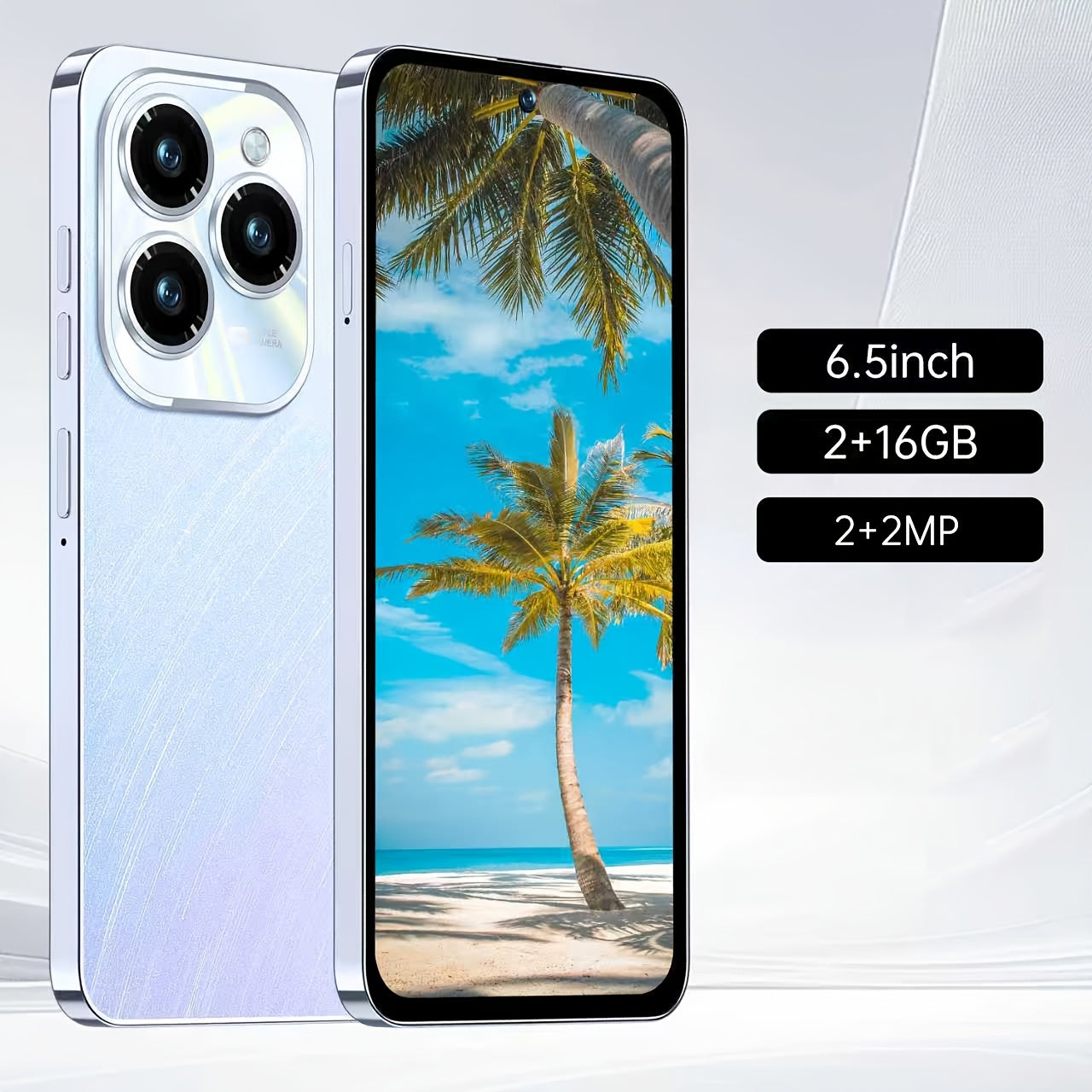 6.5-inch Screen, 2GB RAM+16GB ROM, 2MP+2MP Camera, Dual SIM, Dual Standby, GPS, Android 8.1 System, ASTARRY X5 Pro