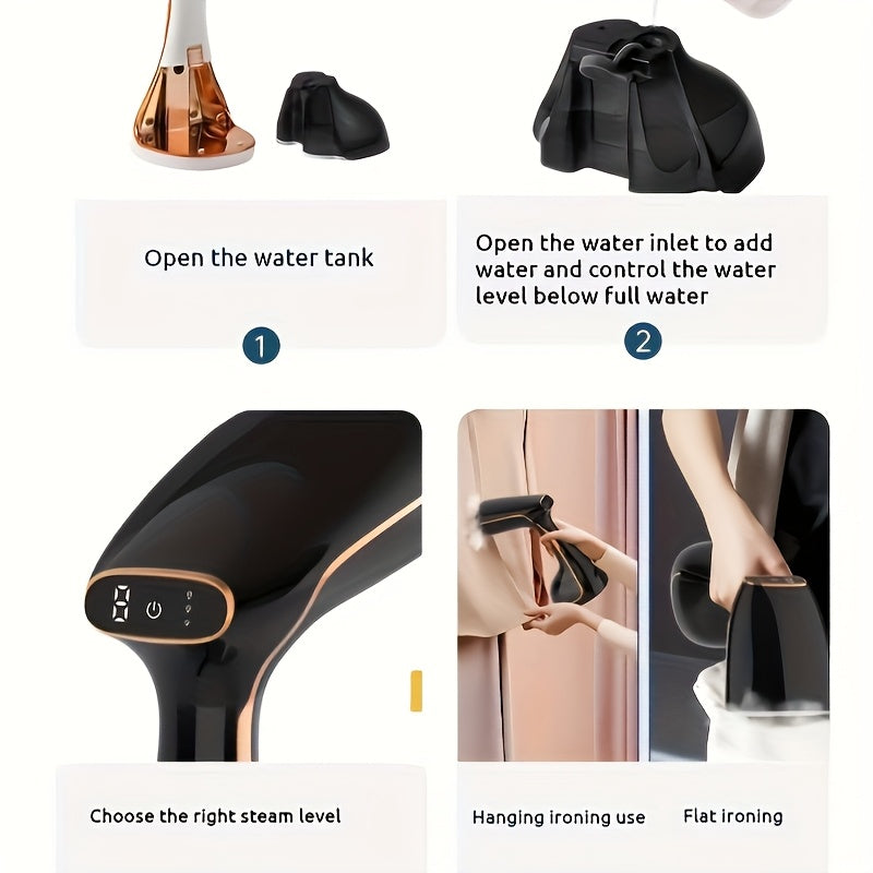 1500W Travel Iron, 300 ml, 230V POWERFUL, COMPACT AND RELIABLE