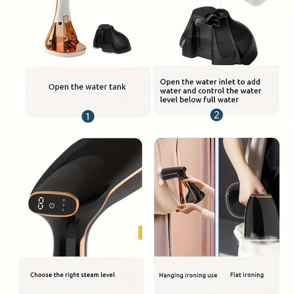 1500W Travel Iron, 300 ml, 230V POWERFUL, COMPACT AND RELIABLE