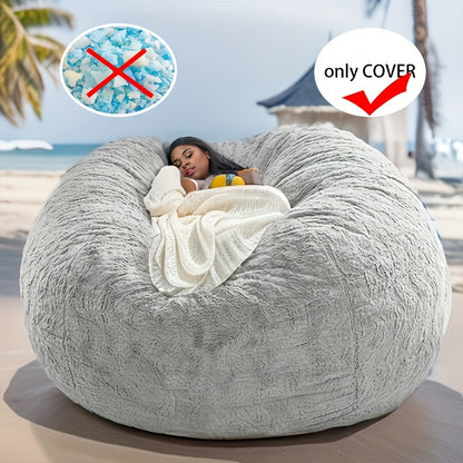 1pc of Extra-Large Memory Foam Furniture And Large Recliner Sofa, Equipped with a Soft Bean Chair Cover