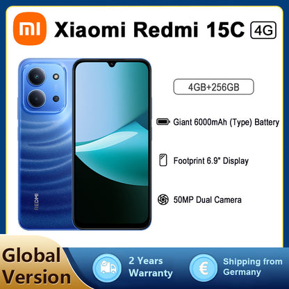 Xiaomi Redmi 15C 4GB RAM 256GB ROM -2506BPN68G