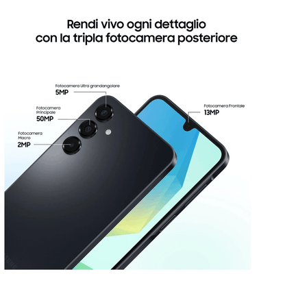 Samsung Galaxy A16 4+128GB 4G Dual SIM - 2-Year Warranty