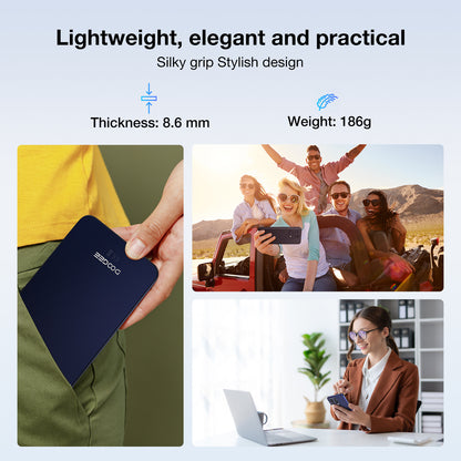 DOOGEE N55PRO Android 14, 16GB + 256GB, 6.56" HD+ 90Hz Octa Core 5150Mah 13MP+8MP Camera, 4G Dual SIM, Face Recognition/Otg/Gps