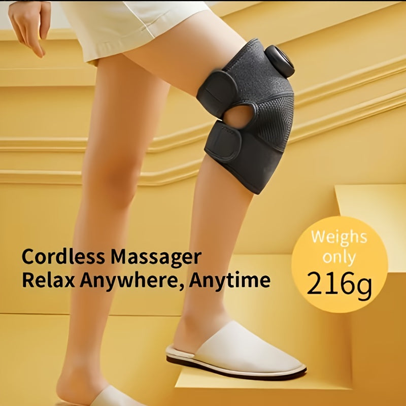 Rechargeable Knee Massager with Heat – Ergonomic Thermal Knee Relief for Work, Sedentary Lifestyles & Relaxation