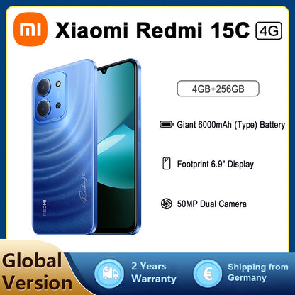 Xiaomi Redmi 15C 4GB RAM 256GB ROM -2506BPN68G