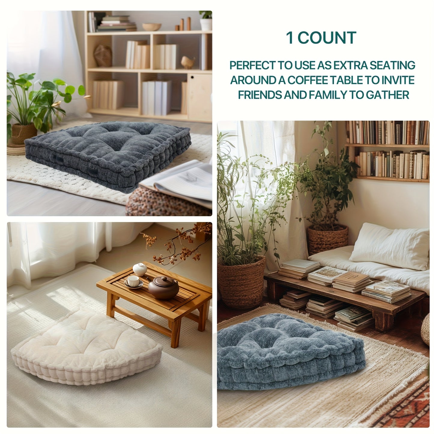 Versatile Triangular Reading with Attachments, Washable in Machines, Ideal for Use on Chairs, Floors, Sofas