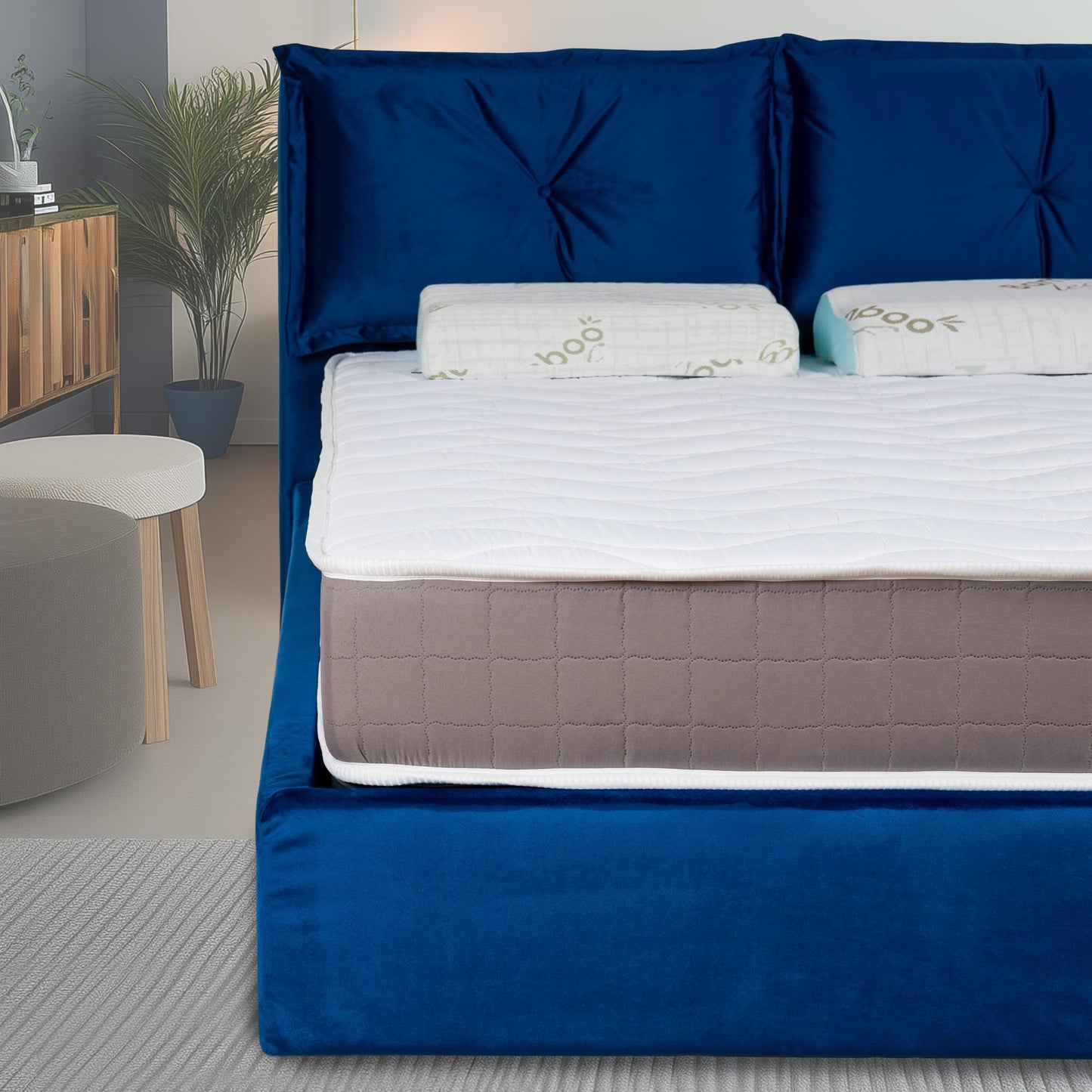 Materasso Memory Foam 20cm FLOWEN Matrimoniale e King Size 80x190–200x200 Ortopedico Traspirante Made in Italy