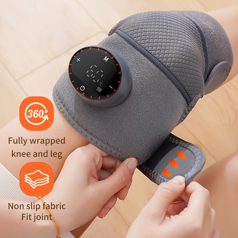 Rechargeable Knee Massager with Heat – Ergonomic Thermal Knee Relief for Work, Sedentary Lifestyles & Relaxation