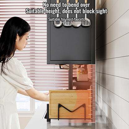 DOUBLE-LAYER DISH DRAINER WITH COVER – ORDER, HYGIENE AND MODERN DESIGN