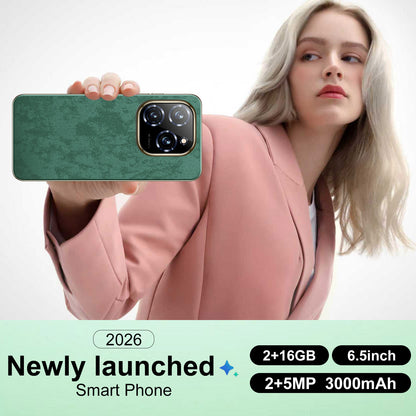 Dual SM dual standby, GPS, latest smartphone 3G network, 2GB RAM+16GB, 2MP+5MP, Android 8.1