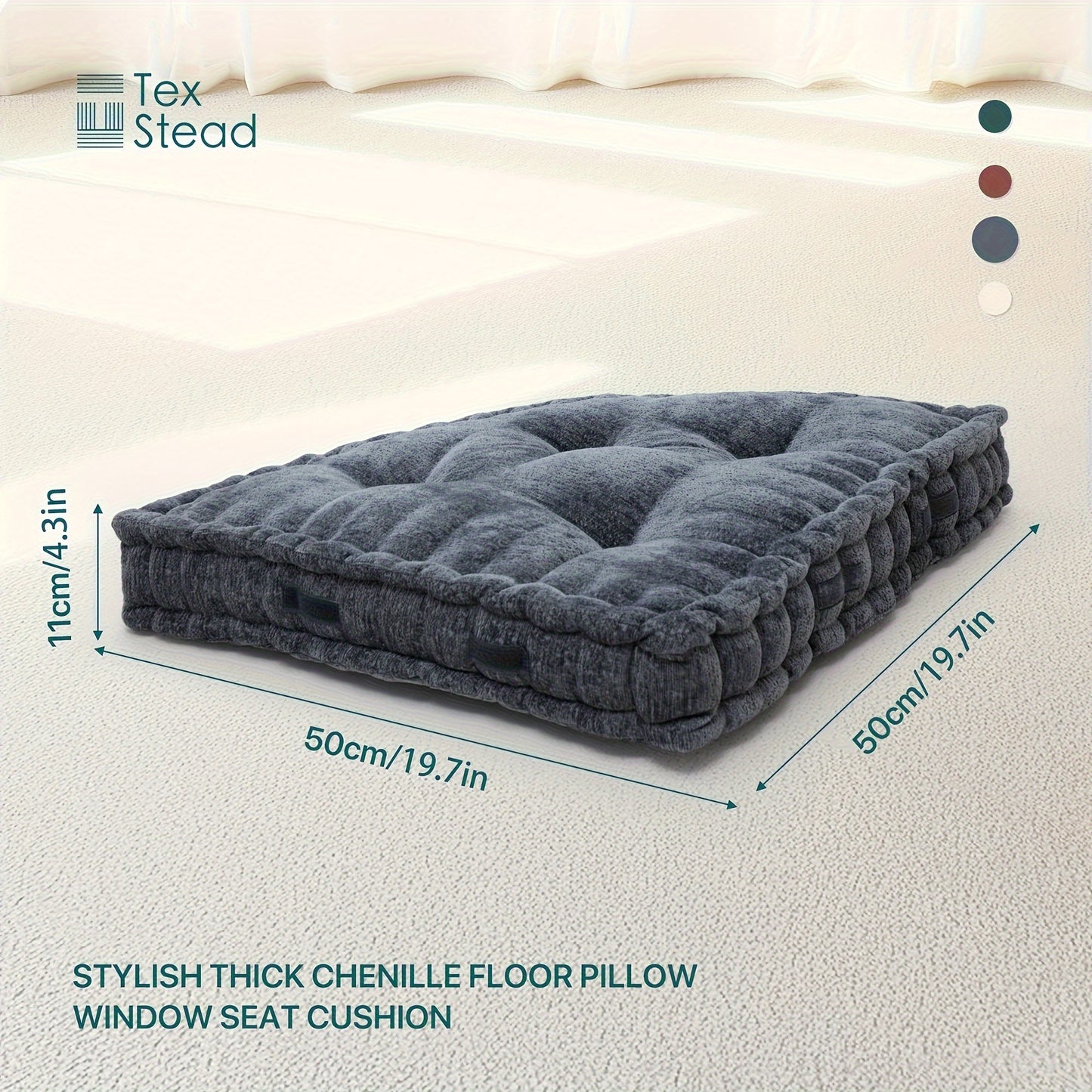 Versatile Triangular Reading with Attachments, Washable in Machines, Ideal for Use on Chairs, Floors, Sofas