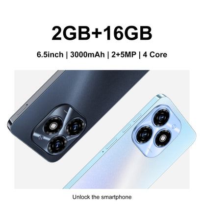 Android Smartphone 6.5-Inch HD Display, Dual SIM Cards, 2GB RAM, 16GB of Storage, Android 8.1, 3000Mah, 2MP And 5MP Camera