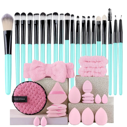 Makeup Brushes Set Premium Synthetic Kabuki Foundation
