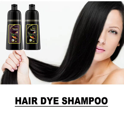 EELHOE Shampoo Colorante Nero 3-in-1 Biologico ed Erboristico. TK