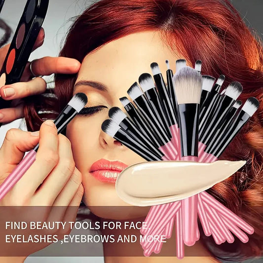 Makeup Brushes Set Premium Synthetic Kabuki Foundation