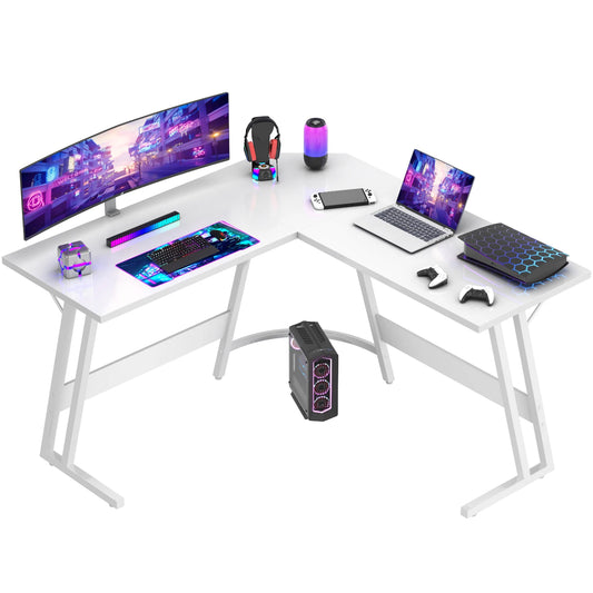 Devoko Gaming Desk Gamer Corner Desk 130*130cm Hoek PC computer desk L-front table
