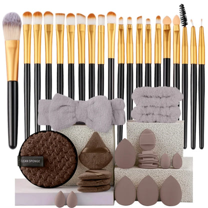 Makeup Brushes Set Premium Synthetic Kabuki Foundation