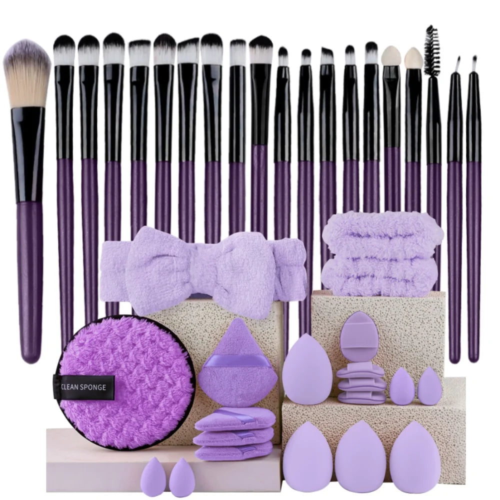 Makeup Brushes Set Premium Synthetic Kabuki Foundation