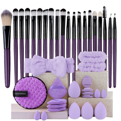 Makeup Brushes Set Premium Synthetic Kabuki Foundation