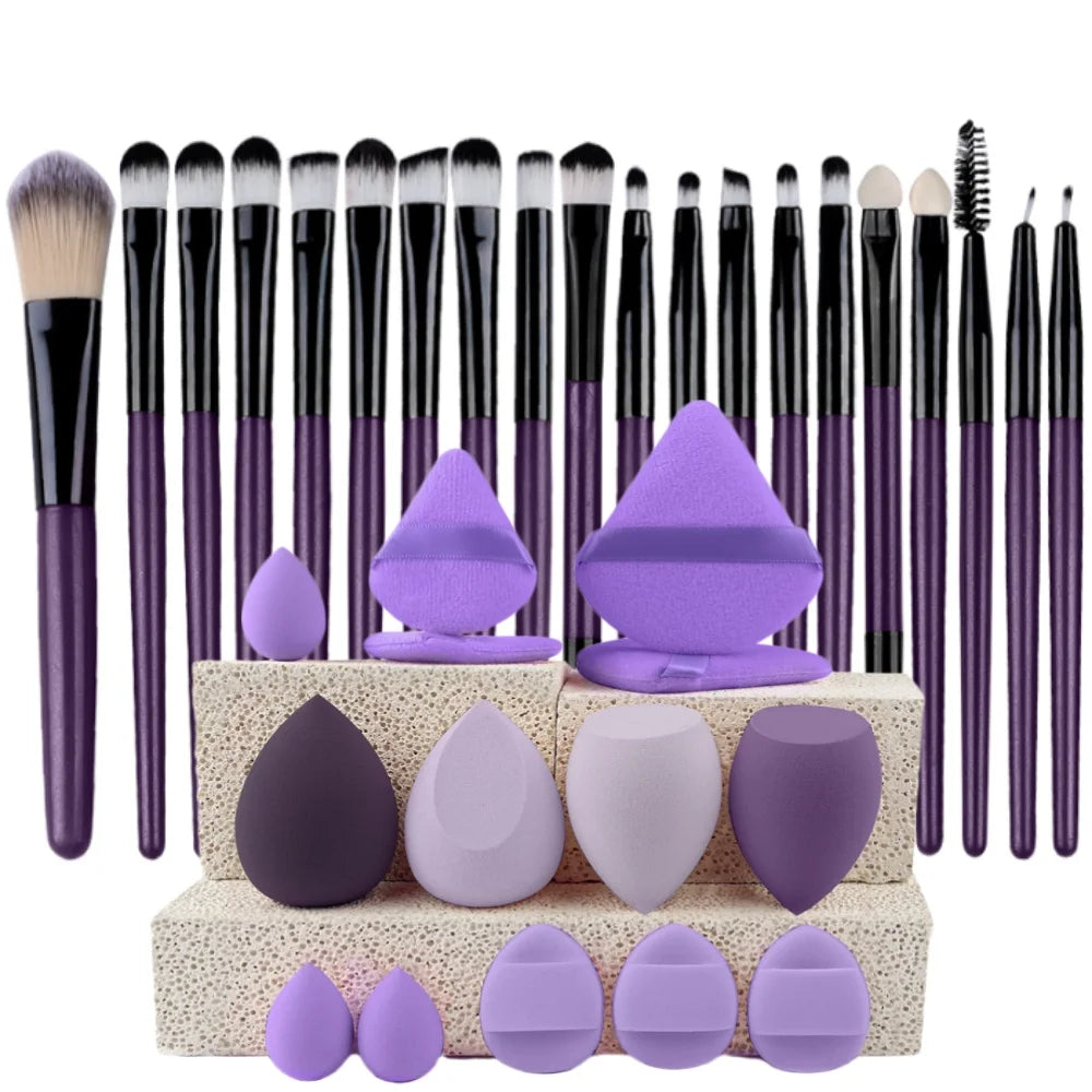 Makeup Brushes Set Premium Synthetic Kabuki Foundation