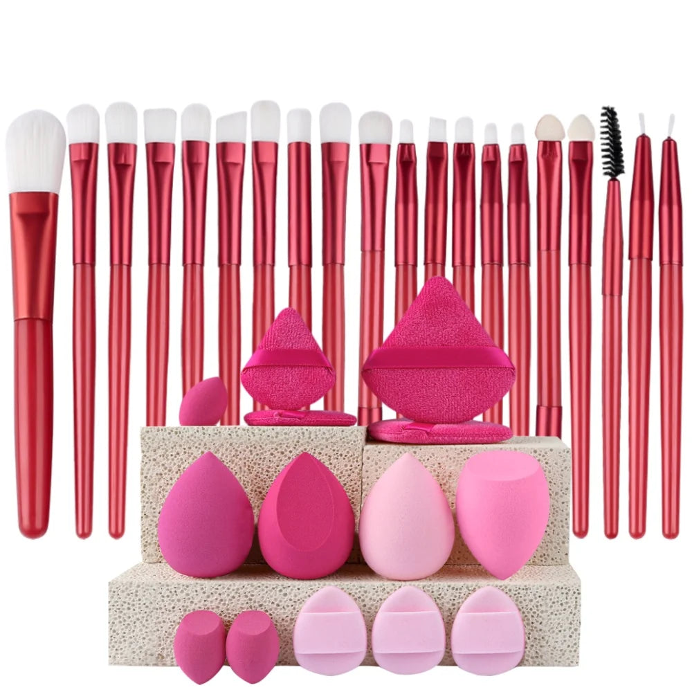 Makeup Brushes Set Premium Synthetic Kabuki Foundation