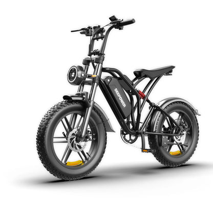 DEEPOWER S20 E-Bike Fat Tire 1500W 48V 20Ah Bicicletta Elettrica MTB 20” Off Road 70km Autonomia Uomo Donna CE