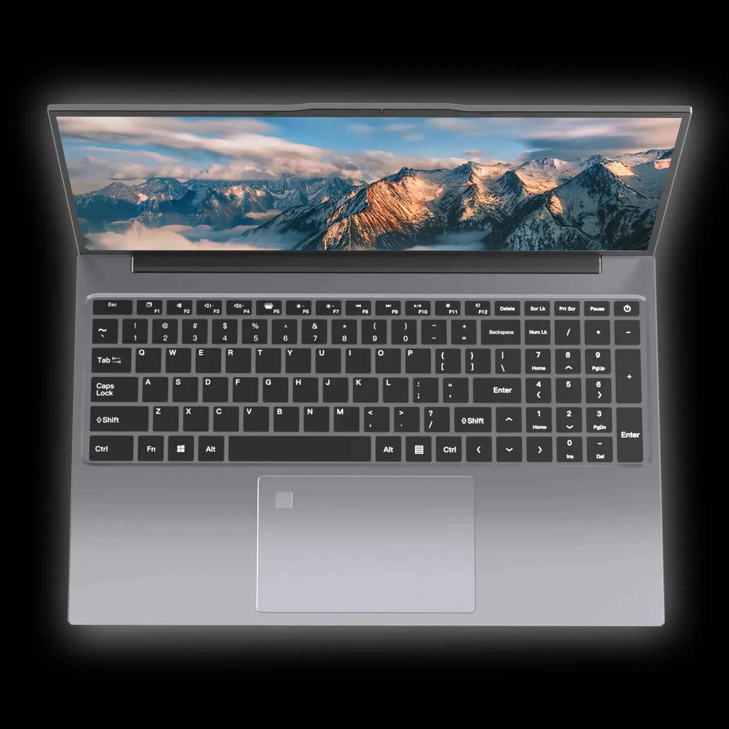 Laptop portatile da 15,6" con retroilluminazione Windows 11 processore Intel Core i7 6500U impronta digitale ideale per Ufficio, Lavoro e videogiochi.