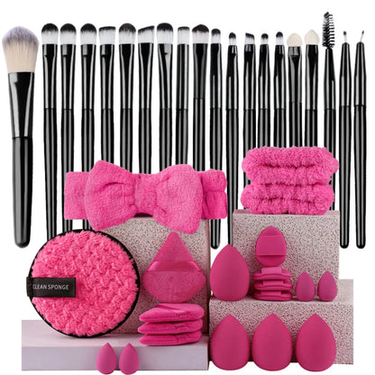 Makeup Brushes Set Premium Synthetic Kabuki Foundation