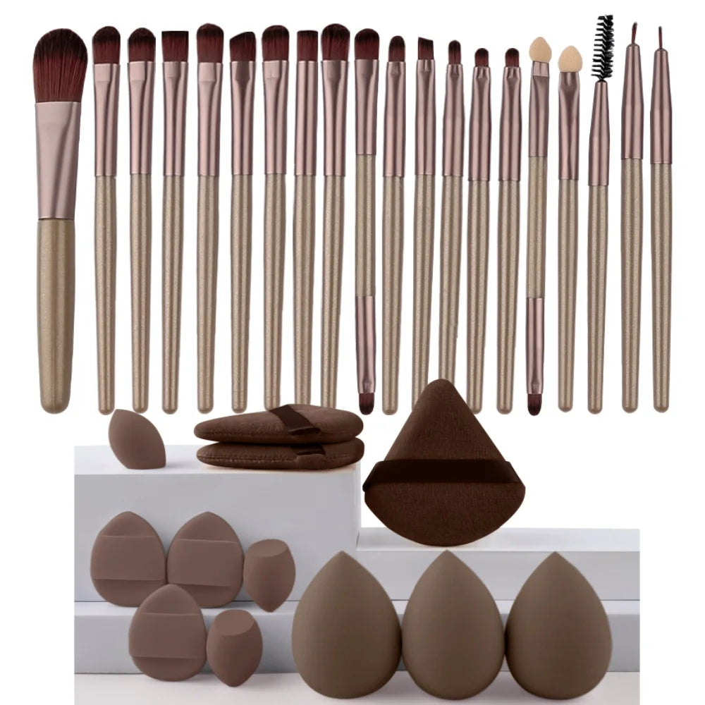 Makeup Brushes Set Premium Synthetic Kabuki Foundation