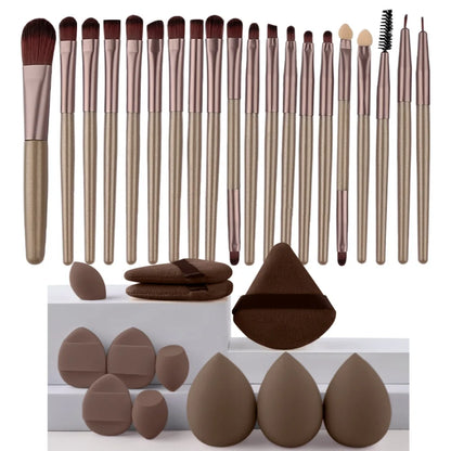 Makeup Brushes Set Premium Synthetic Kabuki Foundation