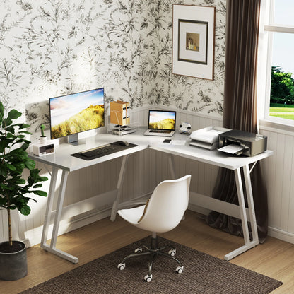 Devoko Gaming Desk Gamer Corner Desk 130*130cm Hoek PC computer desk L-front table