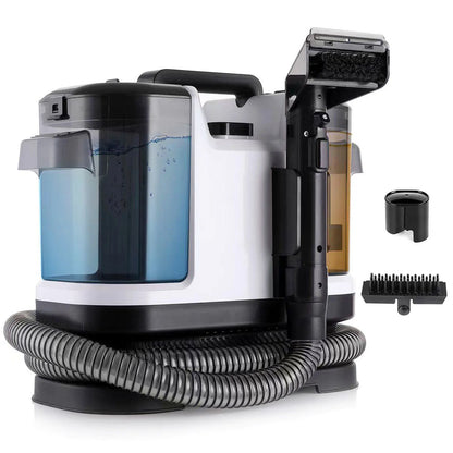 Aspiratore Lava Tappeti Portatile 500W ELOOLE – Pulitore Professionale per Tappeti, Divani, Auto e Tessuti con Aspirazione 12KPa, Doppio Serbatoio e 3 Spazzole