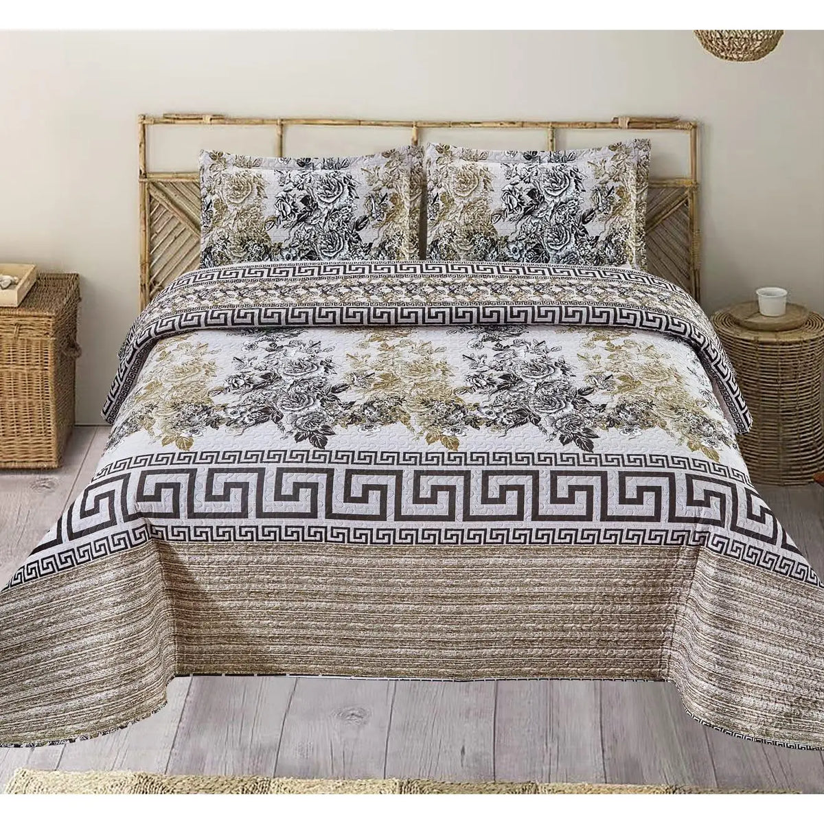 Printex Home Copriletto Estivo Reversibile Leggero - 100% Poliestere. TK
