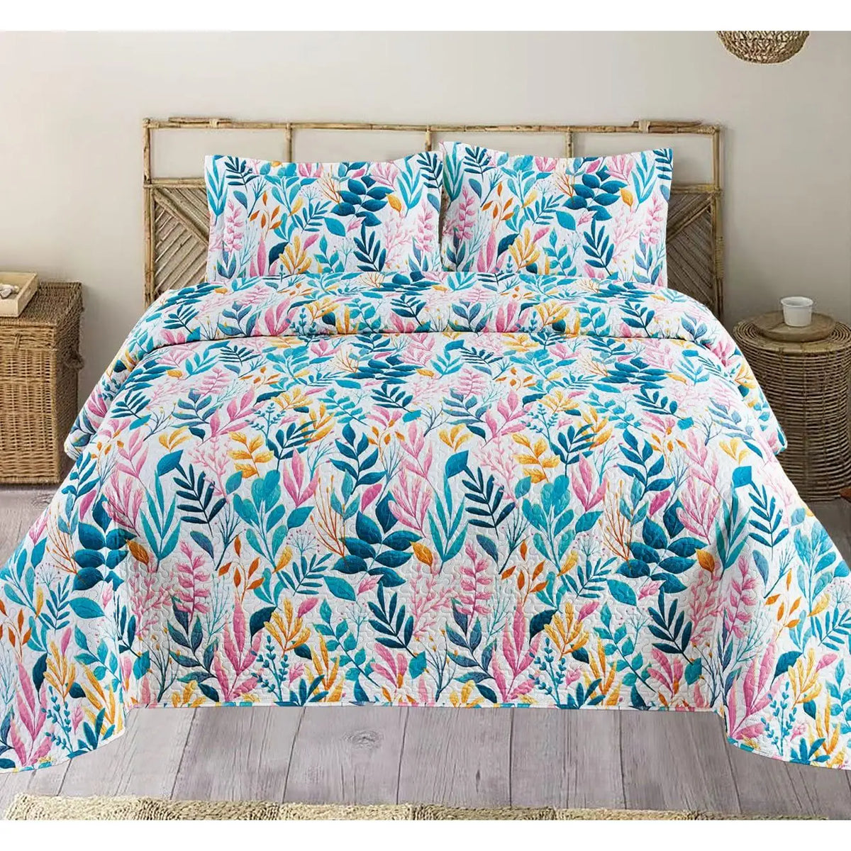 Printex Home Copriletto Estivo Reversibile Leggero - 100% Poliestere. TK