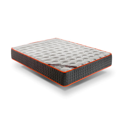 Viscoelastic SPACE Mattress, medium-firm with breathable 3D fabric, ideal for better sleep and posture support