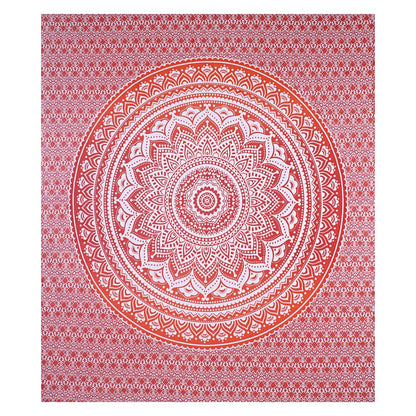 Printex Arazzo Matrimoniale in Stile Mandala Indiano - 210x230 cm. TK