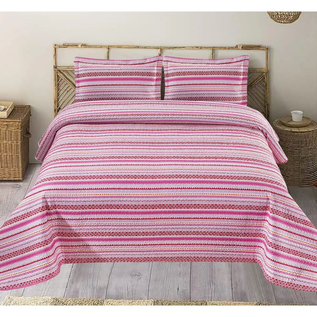 Printex Home Copriletto Estivo Reversibile Leggero - 100% Poliestere. TK