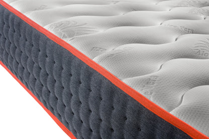 Viscoelastic SPACE Mattress, medium-firm with breathable 3D fabric, ideal for better sleep and posture support