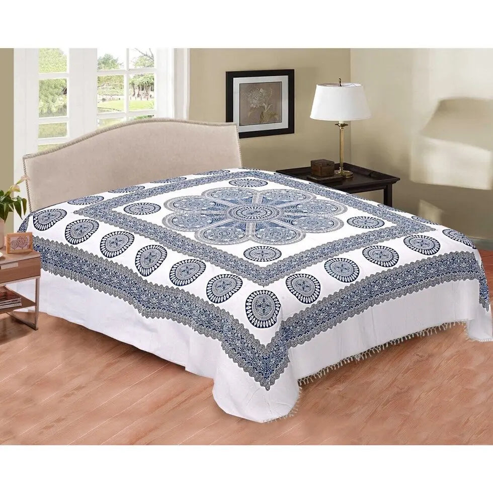 Printex Arazzo Matrimoniale in Stile Mandala Indiano - 210x230 cm. TK
