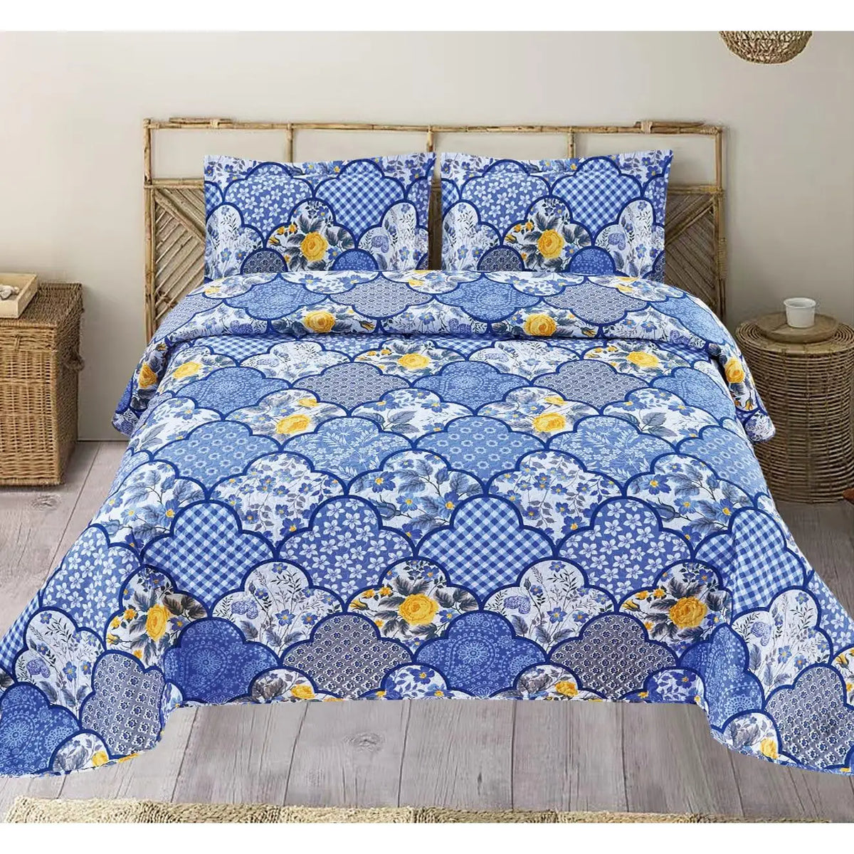Printex Home Copriletto Estivo Reversibile Leggero - 100% Poliestere. TK