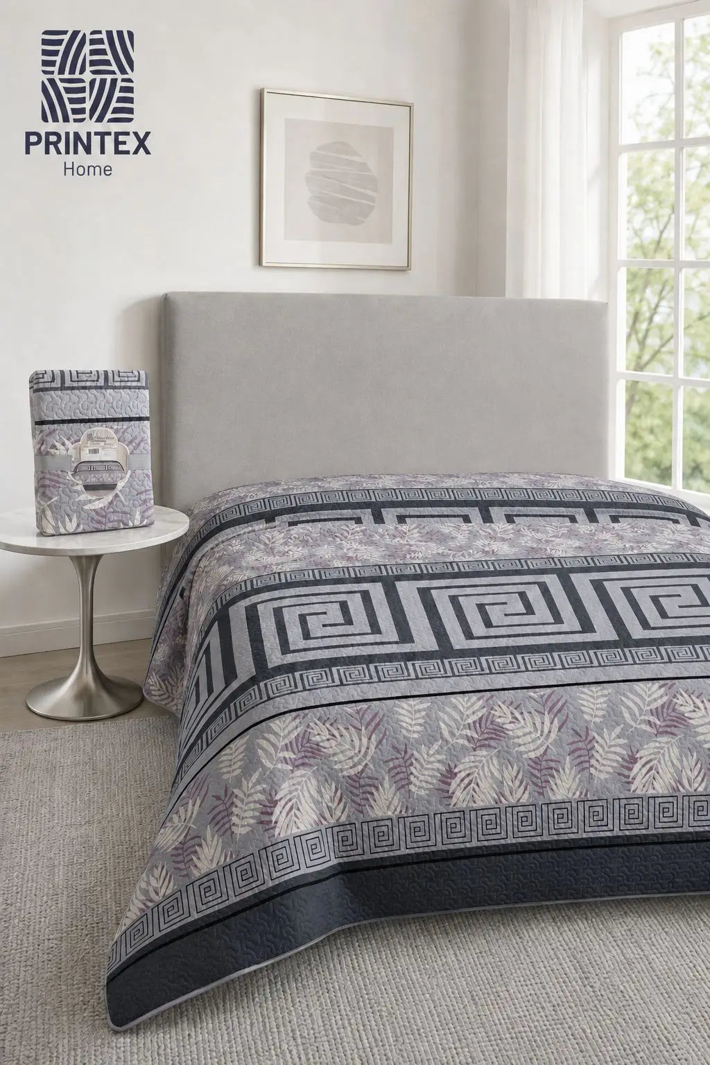 Printex Home Copriletto Estivo Reversibile Leggero - 100% Poliestere. TK