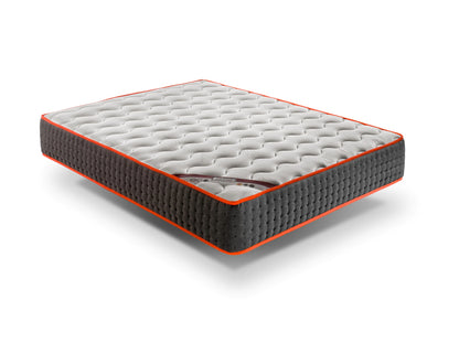 Viscoelastic SPACE Mattress, medium-firm with breathable 3D fabric, ideal for better sleep and posture support