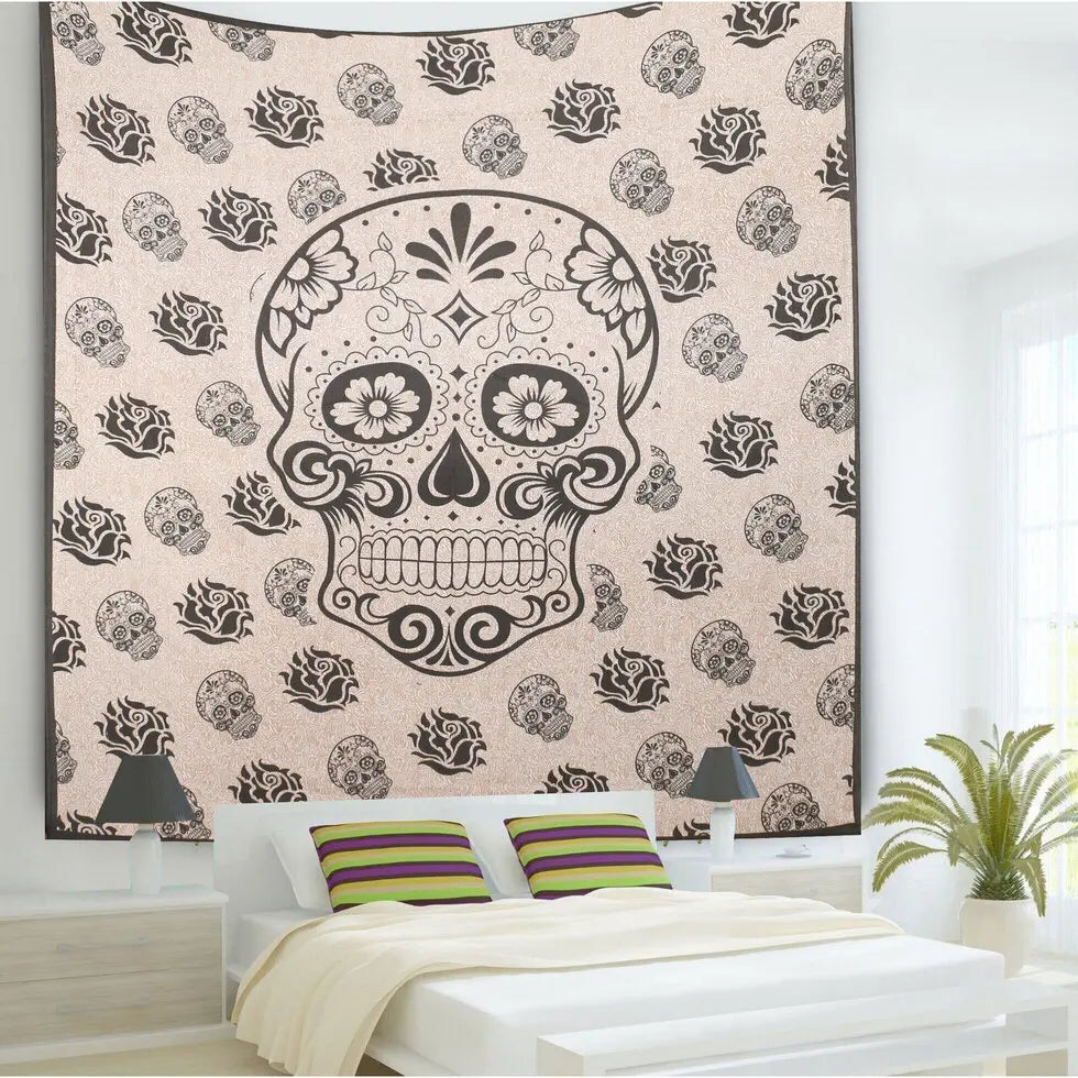 Printex Arazzo Matrimoniale in Stile Mandala Indiano - 210x230 cm. TK
