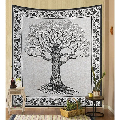 Printex Arazzo Matrimoniale in Stile Mandala Indiano - 210x230 cm. TK