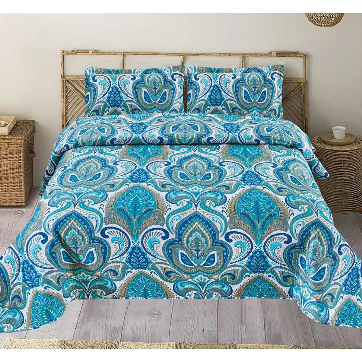 Printex Home Copriletto Estivo Reversibile Leggero - 100% Poliestere. TK