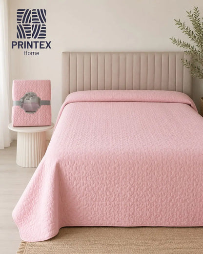 Printex Home Copriletto Estivo Reversibile Leggero - 100% Poliestere. TK