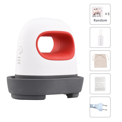 Portable 220V Mini Heat Press Machine T-Shirt Printing DIY Easy Heating Transfer Press Iron Machines for European standard plug