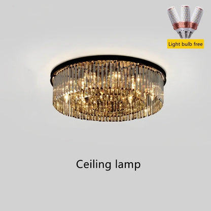 Light Luxury Crystal Chandelier Modern Designer Luxurious Ceiling LED Light  Living Room Bedroom, Dining Room Lighting Fixtures