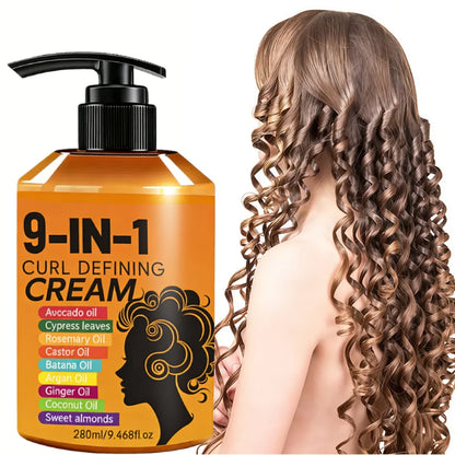 Crema Idratante e Modellante per Capelli Ricci 280ml. TK