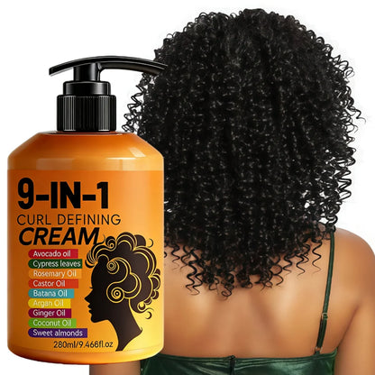 Crema Idratante e Modellante per Capelli Ricci 280ml. TK